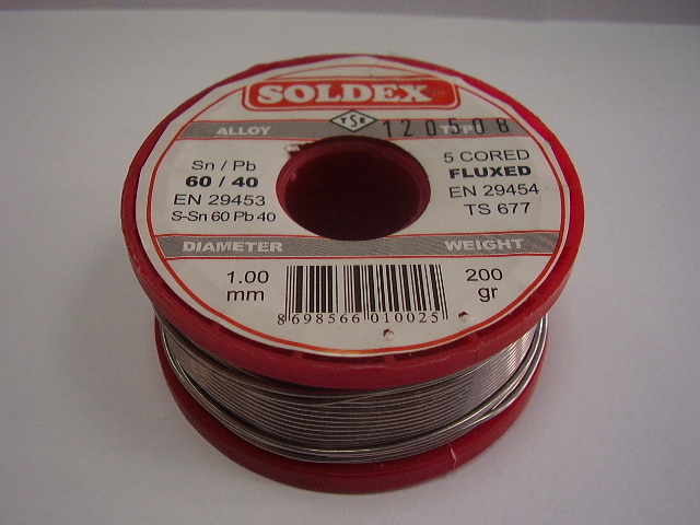 SN 60/40 1.00mm /200gr SOLDEX